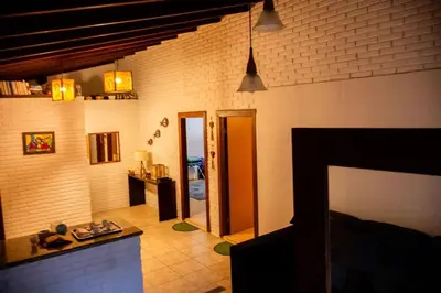 A planta de Apartamento Família