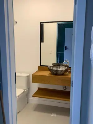 Uma casa de banho em Cobertura pôr-do-sól com jacuzzi