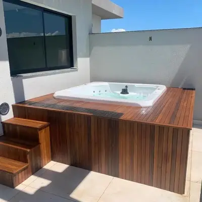 Cobertura pôr-do-sól com jacuzzi