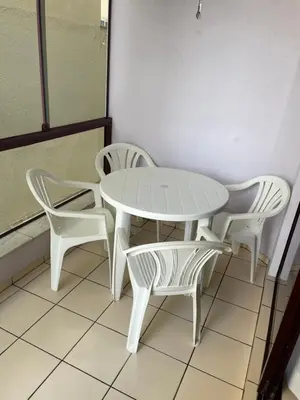 A planta de Ap aconchegante pé na areia -10 metros da Praia
