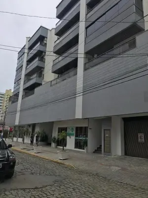 O edifício onde o apartamento está situado