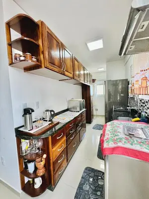 A cozinha ou kitchenette de Mirante do mar