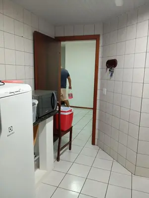 A cozinha ou kitchenette de Apartamento Itapema