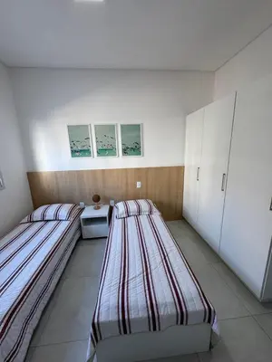 Uma cama ou camas num quarto em Apto em Palmas, ótima localização
