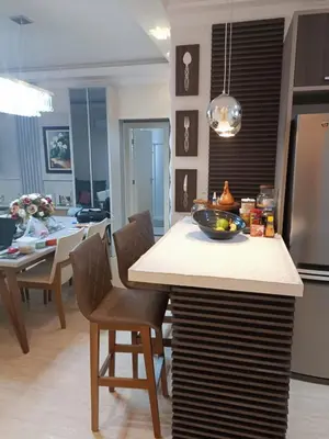 A cozinha ou kitchenette de Falcão 100 mts praia de Bombas