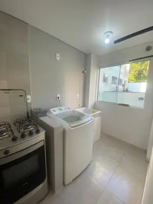 A cozinha ou kitchenette de Apto no Caminho das Praias