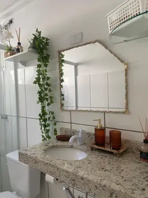 A cozinha ou kitchenette de Apto no Caminho das Praias