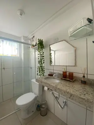 Uma casa de banho em Apto no Caminho das Praias