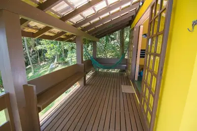 A planta de Cabanas Do Araçá Villa