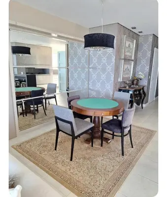 A cozinha ou kitchenette de Apartamento lindo de Frente para o Mar