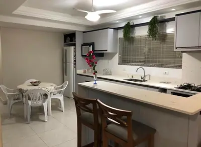 A cozinha ou kitchenette de Casa 3 Quartos Praia Bombas Bombinhas SC