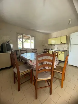 A cozinha ou kitchenette de Casa espaçosa a 100m do mar