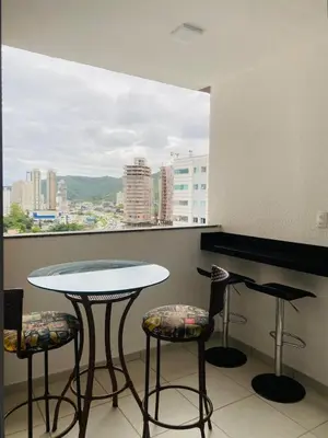Uma varanda ou terraço em Apartamento em Itapema!
