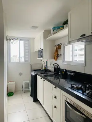 A cozinha ou kitchenette de Apartamento em Itapema!