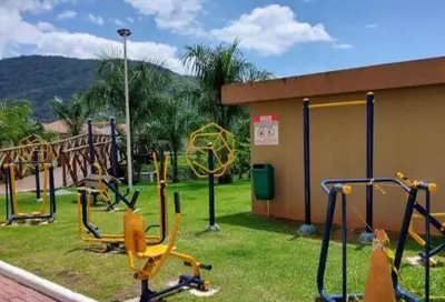 A área de jogos para crianças em Apartamento em Itapema!