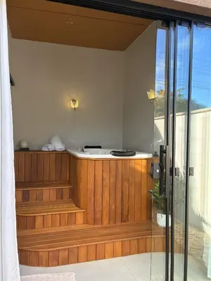 A planta de Pousada Encantos do Estaleiro