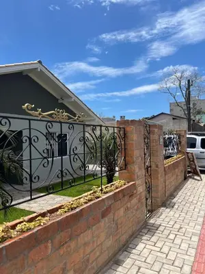 O edifício onde a casa de férias está situado
