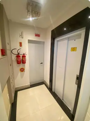 A planta de Apto próx mar Meia Praia