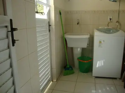 Uma casa de banho em Sobrado espetacular na bela praia de Palmas