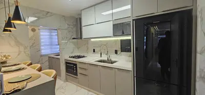 Uma casa de banho em Apto dos Famosos - Conforto e Exclusividade em Meia Praia