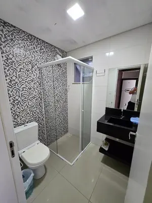 Uma casa de banho em Ribeiros House
