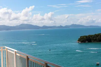Paisagem natural perto da casa de férias