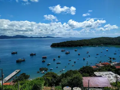 Paisagem natural perto da casa de férias