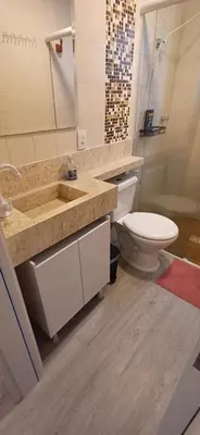 Uma casa de banho em Paraíso em Balneário Camboriú