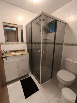 Uma casa de banho em Apartamento em Bombinhas
