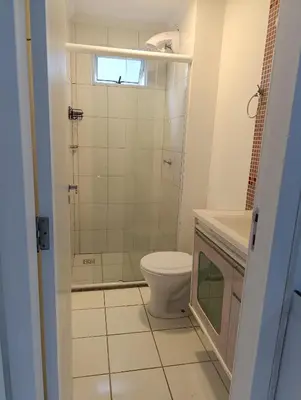 Uma casa de banho em Apto 2 Qtos c AR-Baln Camboriu-Portaria 24hr