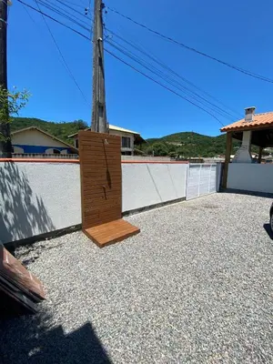 O edifício onde a casa de férias está situado