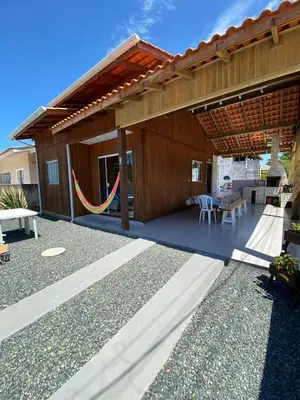 O edifício onde a casa de férias está situado