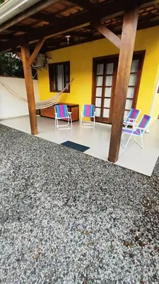 A planta de Casa charmosa e aconchegante