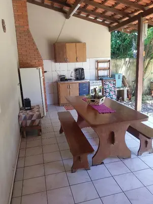 A cozinha ou kitchenette de Casinha da praia