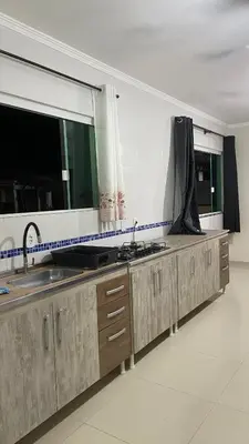 A planta de Casa com piscina