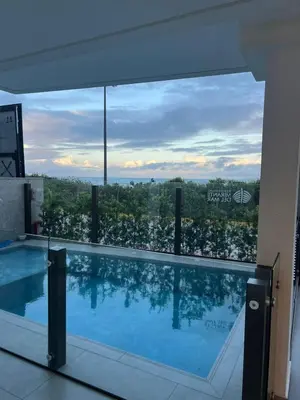 A piscina em ou perto de Apartamento Pé na Areia