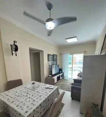 Uma cama ou camas num quarto em Apartamento 150m da Praia