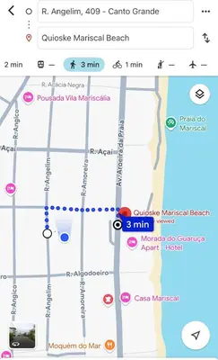 A planta de Suíte privada Mariscal