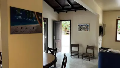 Uma área de estar em Residencial Martins