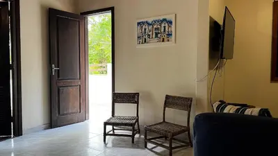 Uma televisão e/ou sistema de entretenimento em Residencial Martins