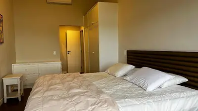 Uma cama ou camas num quarto em Residencial Martins