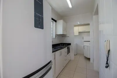 A cozinha ou kitchenette de QUA21 - 3Dorm, Churrasqueira na sacada, Garagem