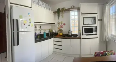 A cozinha ou kitchenette de Apartamento Itapema centro