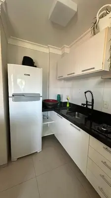 A cozinha ou kitchenette de Summer Beach 300 mt da praia com amplo lazer e mobília nova