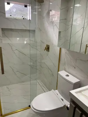Uma casa de banho em Modern apartment