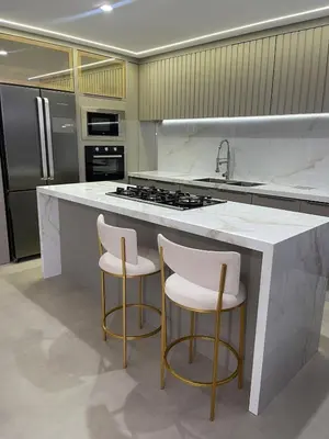 A cozinha ou kitchenette de Modern apartment