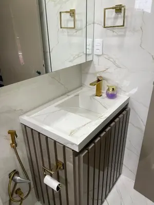 Uma casa de banho em Modern apartment