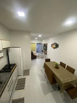 A cozinha ou kitchenette de Sobrado aconchegante no litoral