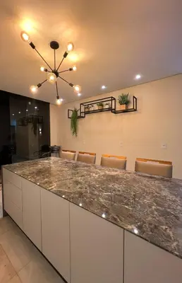 A cozinha ou kitchenette de Casa Camboriú