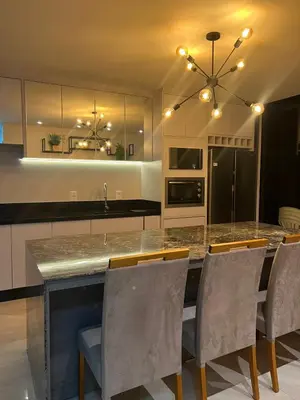 A cozinha ou kitchenette de Casa Camboriú
